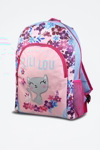 Sac à dos Lili Lou - Rose et ciel
