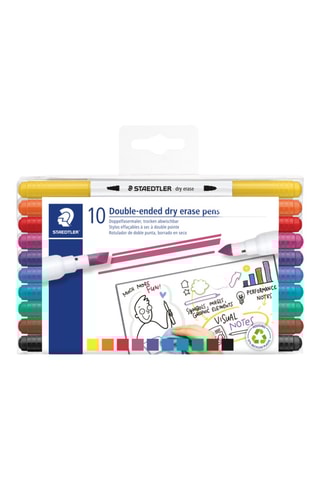 10 feutres effaçables à sec Staedtler® 3010 - 10 encres