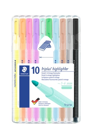 10 feutres surligneur Triplus® Textsurfer® - 10 encres