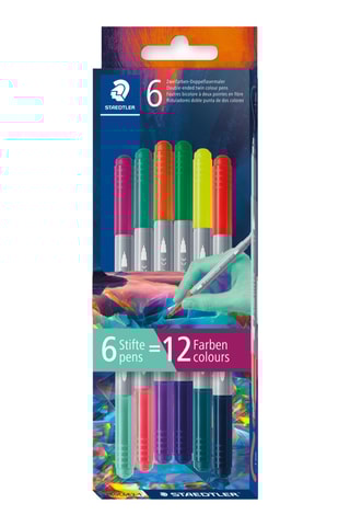 6 feutres de coloriage Staedtler® - 6 encres