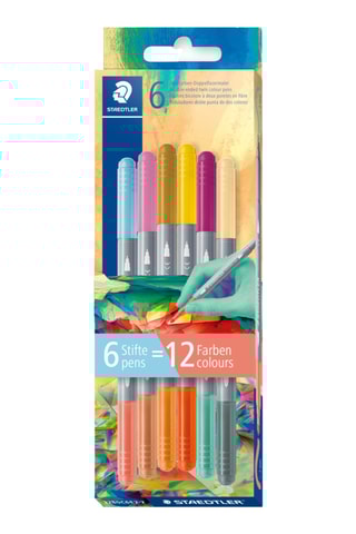 6 feutres de coloriage Staedtler® - 6 encres