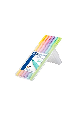 6 feutres surligneur Triplus® Textsurfer® - 6 encres