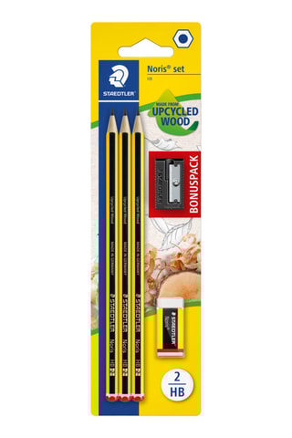 3 crayons graphite Noris® 120 UW - HB