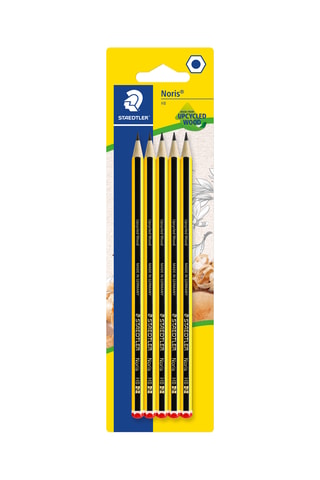5 crayons graphite Noris® 120 UW - HB