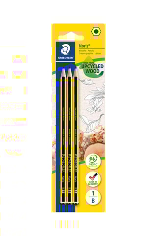 3 crayons graphite Noris® 120 UW - HB