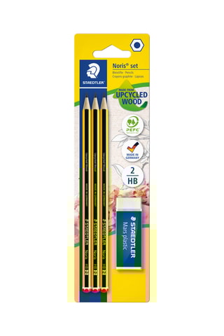 3 crayons graphite Noris® 120 UW - HB