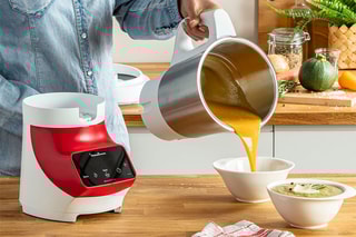 Blender chauffant Soup&plus - 2 l - 1000 W - Gris