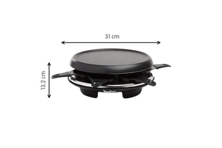 Appareil à raclette 3-en-1 - 700 W - 6 personnes