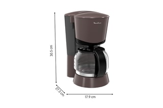Cafetière filtre Rio - 1,25 l - 870 W - Noir