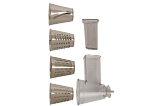 Accessoire éminceur râpeur en acier inoxydable - Gris