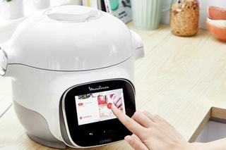 Multicuiseur connecté Cookeo Touch Mini + accessoires - 3 l - 900 W - Blanc