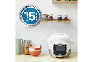 Multicuiseur connecté Cookeo Touch Mini + accessoires - 3 l - 900 W - Blanc