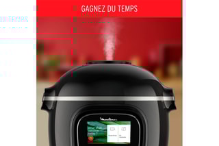 Multicuiseur Cookéo Touch - 6 l - 1 600 W - Noir