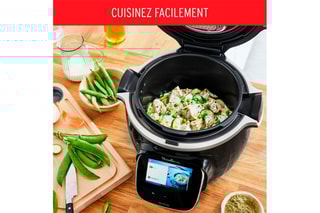 Multicuiseur Cookéo Touch - 6 l - 1 600 W - Noir