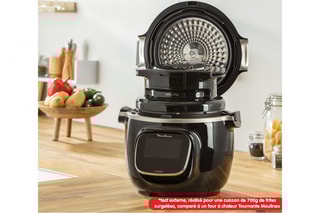 Couvercle Cookeo Extra Crisp - Noir