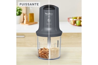 Hachoir électrique 3-en-1 Multi Moulinette - 500 ml - 500 W - 2 vitesses