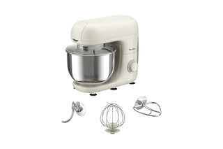 Robot pâtissier Bake Essential avec bol en acier inoxydable - 4,8 l - 800 W - 6 vitesses - Blanc