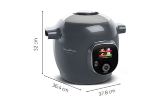 Multicuiseur intelligent haute pression Cookeo+ - 6 l - Noir