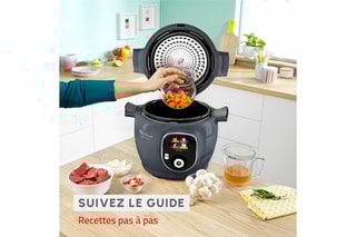 Multicuiseur intelligent haute pression Cookeo+ - 6 l - Noir