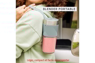 Mini blender portable sans fil Lightmix - 300 ml - Transparent