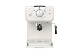 Cafetière expresso à pompe Soleil - 1,2 l - Blanc