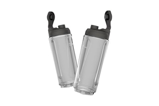 Blender Mix & Move - 2 x 0,6 l - 300 W - 1 vitesse - Gris