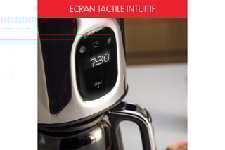 Cafetière programmable Majestuo - 1,25 l - 1000 W - Gris