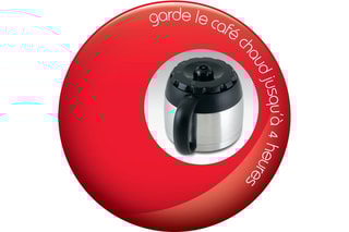 Cafetière Subito isotherme - 90 cl - 800 W - Gris