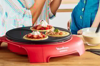Appareil à crêpes Accessimo - 720 W - 4 crêpes