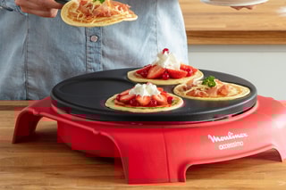 Appareil à crêpes Accessimo - 720 W - 4 crêpes