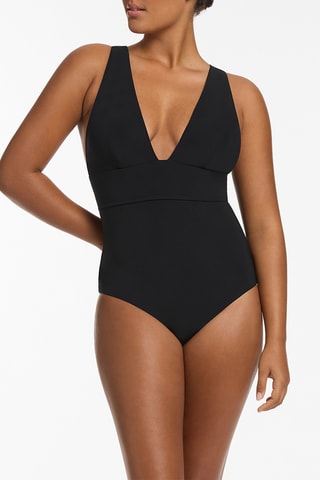 Maillot 1 pièce Jetset - Noir - Jets