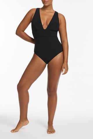Maillot 1 pièce Jetset - Noir - Jets