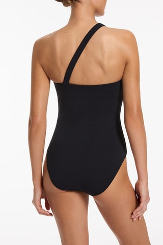 Maillot 1 pièce coques IslaRib - Noir - Jets