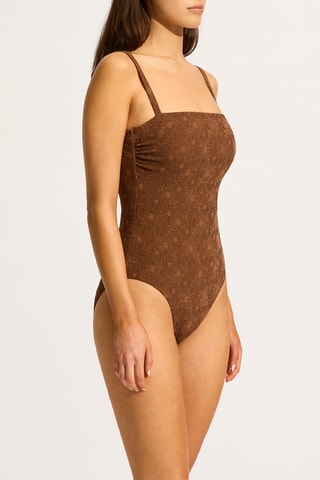 Maillot 1 pièce Marloe - Marron - Seafolly