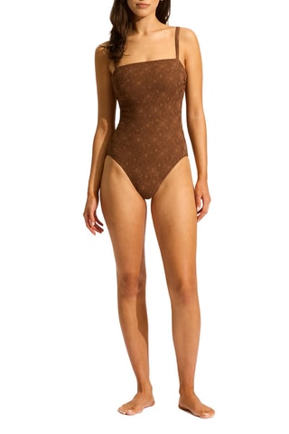 Maillot 1 pièce Marloe - Marron - Seafolly