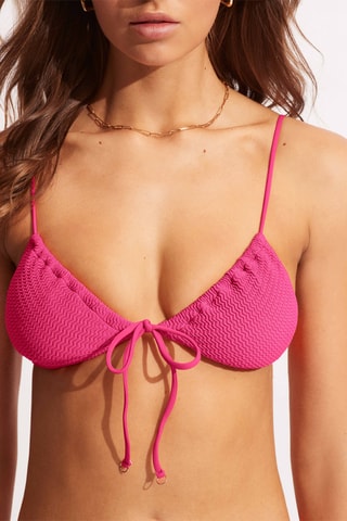Haut de maillot coques SeaDive - Fuchsia - Seafolly