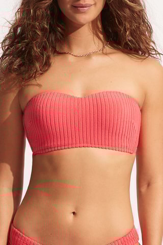 Haut de maillot Havana - Corail - Seafolly