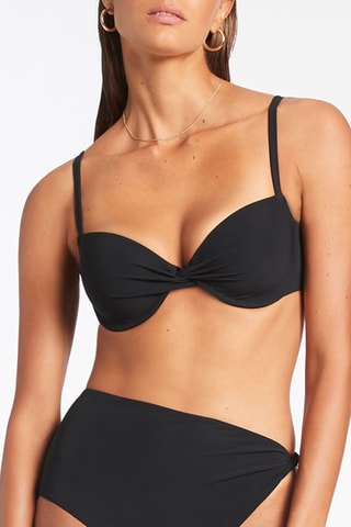 Haut de maillot coques Jetset - Noir - Jets
