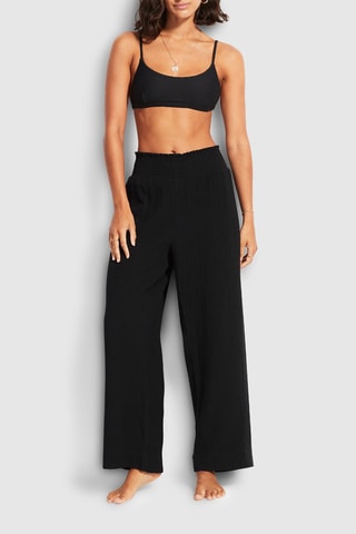 Haut de maillot DoubleCloth - Noir - Seafolly