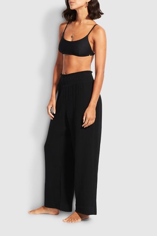 Haut de maillot DoubleCloth - Noir - Seafolly