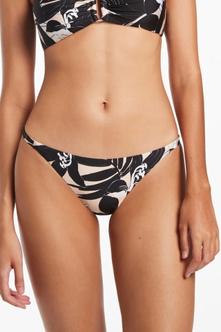 Bas de maillot Floreale - Noir - Jets
