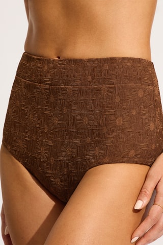 Bas de maillot taille haute Marloe - Marron - Seafolly