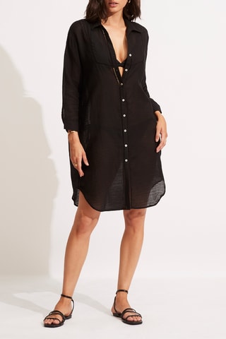 Robe de plage Beachedit - Noir - Seafolly