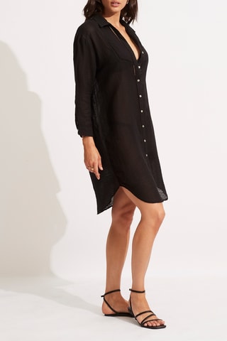 Robe de plage Beachedit - Noir - Seafolly