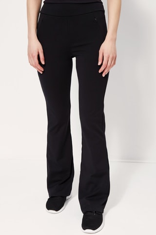 Pantalon droit Noir