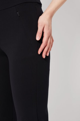 Pantalon droit Noir