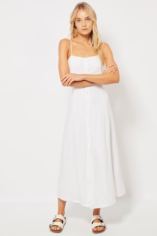 Robe longue Blanc