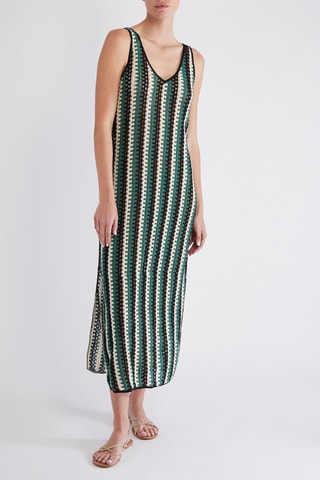 Robe longue - Vert