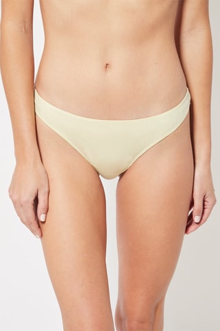 5 tangas Gris chiné, jaune et gris clair