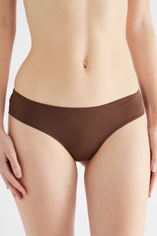 5 tangas - Blanc et marron